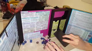 Our DIY DM screen [upl. by Ambrogio794]