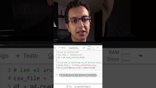 Convertir CSV a Excel con Python [upl. by Nelleeus]