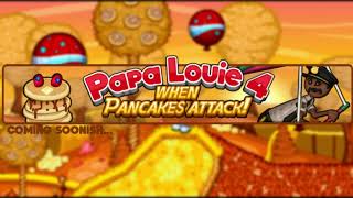 Papa Louie 4 When Pancakes Attack Title Screen Music Extended [upl. by Nahtanaoj]