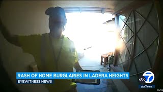 Fake workers scope out Ladera Heights neighborhood before burglaries [upl. by Sidhu96]