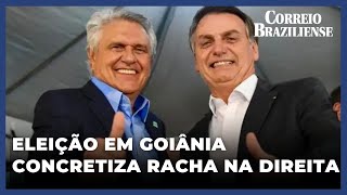 ELEIÇÃO EM GOIÂNIA DECRETOU O RACHA ENTRE CAIADO E BOLSONARO [upl. by Kirsti]