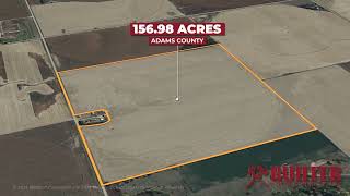 Kort Family 15698 Acres Adams County Pivot Irrigated Land Auction [upl. by Nortna]