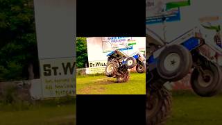 newviralsong swaraj 735 FE full over confidence tractor stunt accsiddent sed☹️ videoyoutubeshorts [upl. by Neliak369]