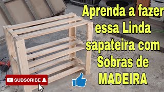 Banquinho de Pallets que se Transforma em Sapateira  DIY Passo a Passo [upl. by Almund647]