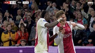 🔥 Mika Godts match WINNING GOAL vs PSV Eindhoven  Ajax vs PSV Highlights [upl. by Aicileb]