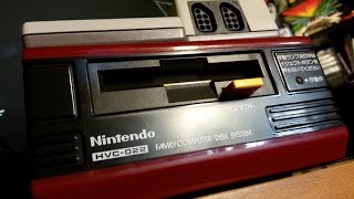 Classic Game Room  NINTENDO FAMICOM DISK SYSTEM console review [upl. by Patrica]