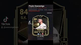 PAULO GAZZANIGA EQUIPO DE LA SEMANA 4 OVR 84 TOTW  IF ARGENTINO EA FC 25 [upl. by Arvy828]