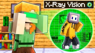 Using XRAY VISION To Find LOGGY  Minecraft [upl. by Blondell]