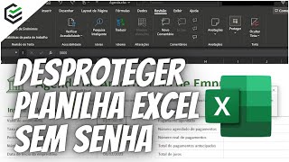 2024 Como Desproteger Planilha Excel sem Senha 4 METODOS tirarsenhaexcel desprotegerexcel [upl. by Rebmat]