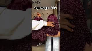 BAISILancement dun nouveau produitwigs perruque hairstyle hair naturalhair beautiful paris [upl. by Ahcire614]