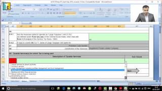 Service Tax Filing ST3 Form PMS Diagnostics Part 1 [upl. by Norraf]