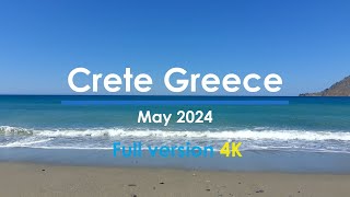 Crete Greece May 2024 Kreta Grecja  Retimno Axos Chania Balos Elafonisi Preveli Drone Insta 360 DJI [upl. by Amaj]