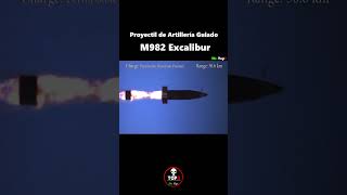 Proyectil de Artillería Guiado M982 Excalibur [upl. by Enneicul]