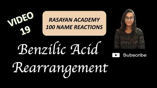 100 Name Reactions 019  Benzilic Acid Rearrangement  Carbonyl Reaction [upl. by Head571]