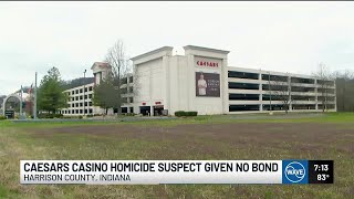 Caesars Southern Indiana Casino homicide suspect denied bond [upl. by Rhee]