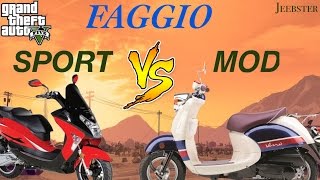 FAGGIO MOD VS FAGGIO SPORT NOT EVEN CLOSE [upl. by Maryn]