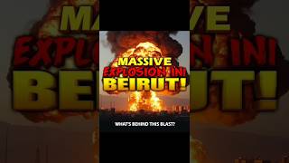 quotMassive Explosion in Beirut Israeli Strike Targets Hezbollah Warehouse [upl. by Olegnad555]