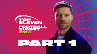 Top Eleven Football Summit feat Xabi Alonso  Part 1  Top Eleven [upl. by Nerac]