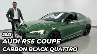 2021 Audi RS5 30TFSI Carbon Black Quattro Coupe [upl. by Oilenroc919]