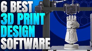 6 BEST 3D Printing Design Software to create the MOST EPIC 3D Objects [upl. by Amihsat]