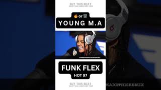 🔥 or 🗑️ YOUNG MA  FUNK FLEX Crazy Freestyle REMIX [upl. by Acir]