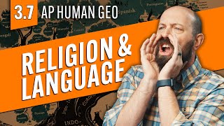 How LANGUAGES amp RELIGIONS Diffuse AP Human Geography Review—Unit 3 Topic 7 [upl. by Dirfliw]