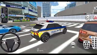 New Police Car Hyundai Ioniq 5 Highway Patrol Duty 3D Driving Class Simulation New Update Car Game [upl. by Balbinder]