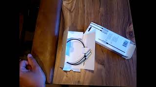 Unboxing of the Vital Dual Headphone Splitter 35mm audio jack  connects two headphones to 1 jack [upl. by Rissa]