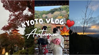 We visited Kiyomizudera Buddhist temple located in eastern Kyoto japan in autumn 🍁🍀 [upl. by Akeyla969]