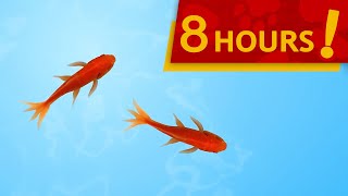 CAT GAMES  CATCHING FISH 8HOUR VERSION VIDEOS FOR CATS TO WATCH [upl. by Nalorac]