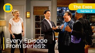 Every Episode From The Exes Season 2  The Exes Full Episodes  The Exes  Banijay Comedy [upl. by Milissent]