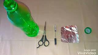 DIY Water Herons Fountain nonstop from a plastic bottle [upl. by Atilamrac]