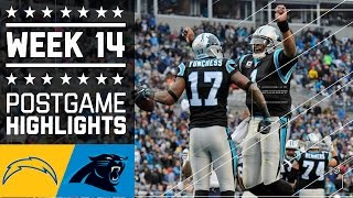 Chargers vs Panthers  NFL Week 14 Game Highlights [upl. by Horodko]