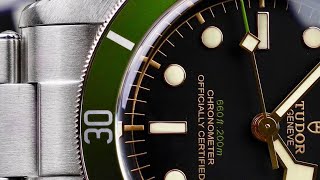 harrods Tudor black bay ltd edition is it a Tudor Kermit or a green rose you decide [upl. by Down979]