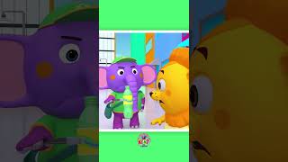 Clean Up Trash Song kidsvideo goodhabits environment cartoon shorts hooplakidz [upl. by Tebzil]