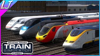 Train Simulator Classic  Electric High Speed Train Race LIVE [upl. by Lehet448]