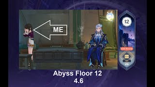 SPIRAL ABYSS Floor 12  Genshin Impact 46 [upl. by Irpac]