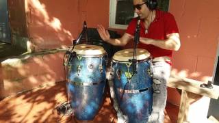 SOLO DE CONGAS ARRIBA DEL MONTUNO LATIN PERCUSSION GALAXY LP [upl. by Winonah341]