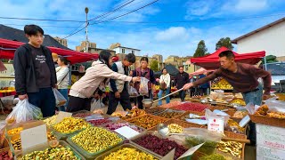 Bustling Suburban Market in Yunnan China Snack Paradise Premium Dried Beef amp Timeless Tastes [upl. by Bell221]