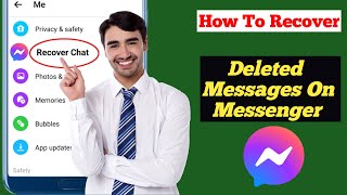 How to recover deleted messages on Messenger2024 [upl. by Recor]