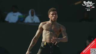 NLE CHOPPA PERFORMS  UNRELEASED SONG  LIVE AT ROLLING LOUD [upl. by Haland]