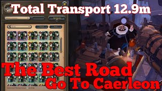 The best road go to caerleon bring 129m total loot • Albion online albiononline [upl. by Adnawal]