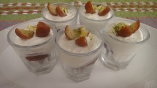 Gulab Jamun Mousse  Sanjeev Kapoor Khazana [upl. by Ydniahs57]