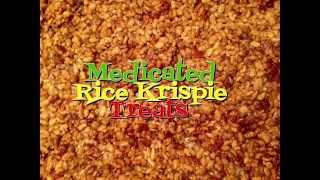 Medicated Rice Krispie Treats  Gluten Free [upl. by Aneerbas870]