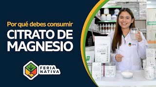 El Citrato de Magnesio conoce sus beneficios formas de uso y dosis ideal para mejorar tu salud [upl. by Daggna]