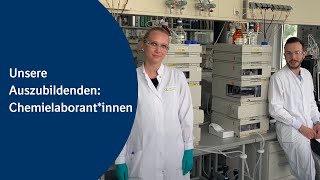 Lerne unsere Auszubildenden kennen Chemielaborantinnen [upl. by Siladnerb47]