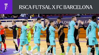 HIGHLIGHTS Futsal Champions League RSCA Futsal  Barça  20232024 [upl. by Trinl1]