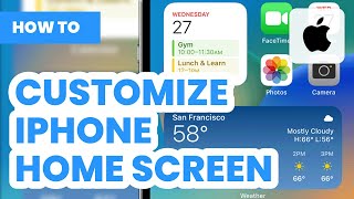 How to Customize iPhone Home Screen 2024  Easy Guide 2 ways [upl. by Charyl]