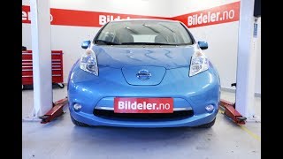 Nissan Leaf Hvordan bytte bremser foran  2011 til 2017 mod [upl. by Hedva]