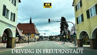 Driving in Freudenstadt Germany  4K UHD  Driving Tour  A Full Drive through Freudenstadt [upl. by Ciredor]